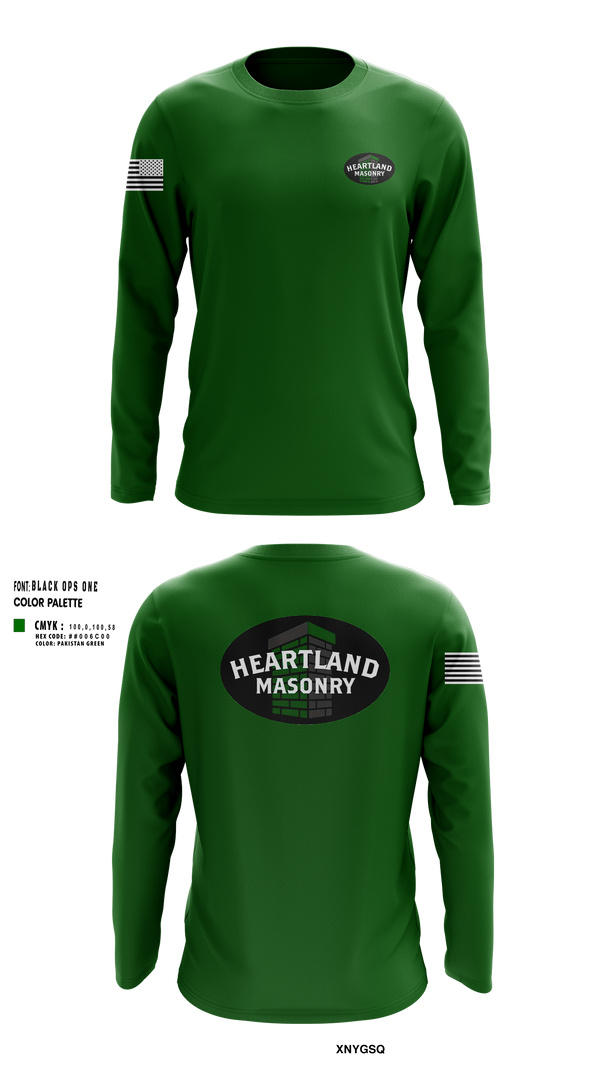 Long Sleeve Performance Shirt, Heartland masonry, , Teamtime, Team time, sublimation, custom sports apparel, team uniforms, spirit wear, spiritwear, sports uniforms, custom shirts, team store, custom team store, fundraiser sports, apparel fundraiser