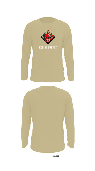 Long Sleeve Performance Shirt, CLC 36 SUPPLY, Marines, Teamtime, Team time, sublimation, custom sports apparel, team uniforms, spirit wear, spiritwear, sports uniforms, custom shirts, team store, custom team store, fundraiser sports, apparel fundraiser