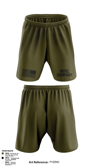 Athletic Shorts With Pockets, Hotel Company, Marines, Teamtime, Team time, sublimation, custom sports apparel, team uniforms, spirit wear, spiritwear, sports uniforms, custom shirts, team store, custom team store, fundraiser sports, apparel fundraiser