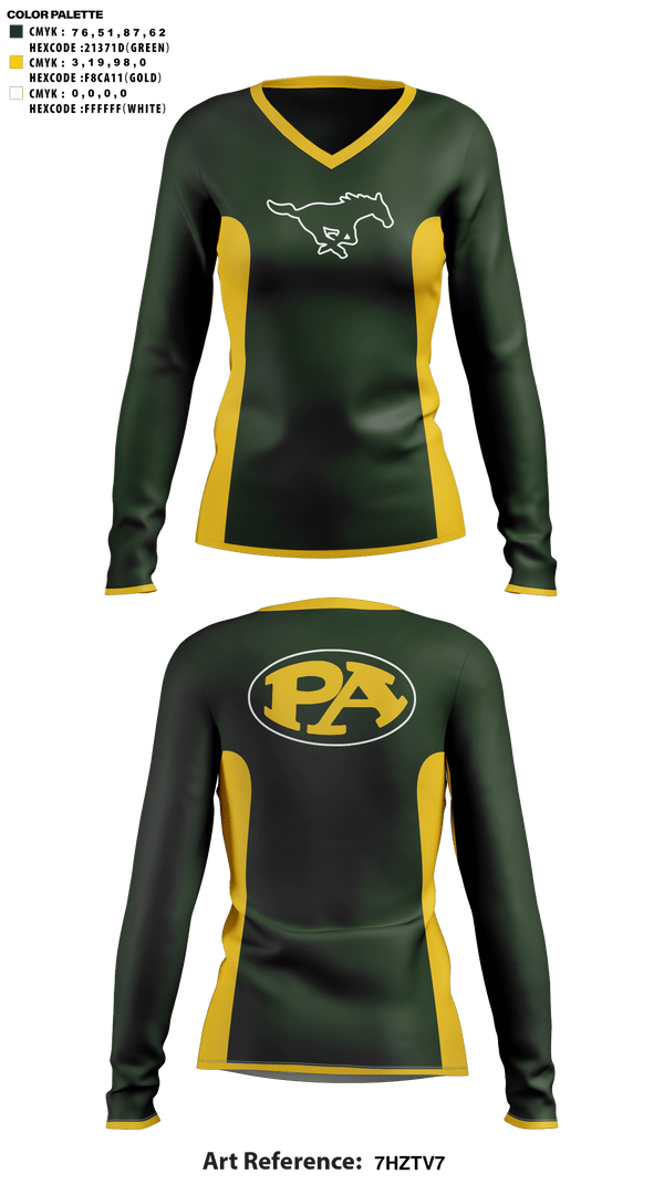 Womens Long Sleeve Vneck Shirt, Pillow Academy (Middle School) Cheer, Cheer, Teamtime, Team time, sublimation, custom sports apparel, team uniforms, spirit wear, spiritwear, sports uniforms, custom shirts, team store, custom team store, fundraiser sports, apparel fundraiser