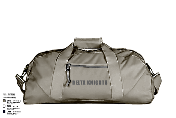 Duffle Bag, Delta Knights, , Teamtime, Team time, sublimation, custom sports apparel, team uniforms, spirit wear, spiritwear, sports uniforms, custom shirts, team store, custom team store, fundraiser sports, apparel fundraiser