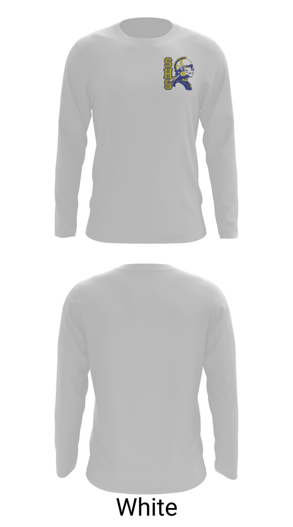 Long Sleeve Performance Shirt, Stafford High School Basketball, Women's Basketball, Teamtime, Team time, sublimation, custom sports apparel, team uniforms, spirit wear, spiritwear, sports uniforms, custom shirts, team store, custom team store, fundraiser sports, apparel fundraiser