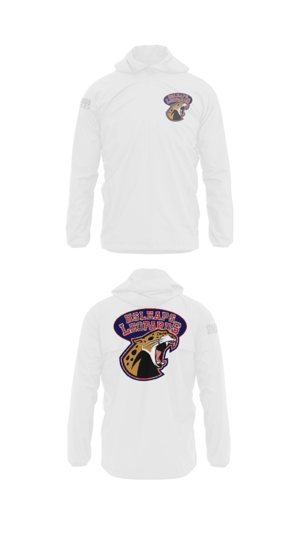 Windbreaker, Leopards, Track & Field, Teamtime, Team time, sublimation, custom sports apparel, team uniforms, spirit wear, spiritwear, sports uniforms, custom shirts, team store, custom team store, fundraiser sports, apparel fundraiser