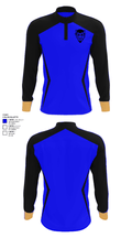 Quincy Senior High School Track 86814708 Quarter Zip Jacket - 30