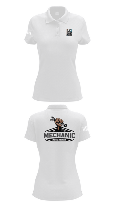 Castillo oil change 89672213 Women's Short Sleeve Performance Polo  - 17