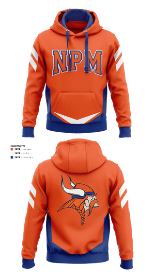 Hoodie, North Pontotoc Middle School Golf, Golf, Teamtime, Team time, sublimation, custom sports apparel, team uniforms, spirit wear, spiritwear, sports uniforms, custom shirts, team store, custom team store, fundraiser sports, apparel fundraiser