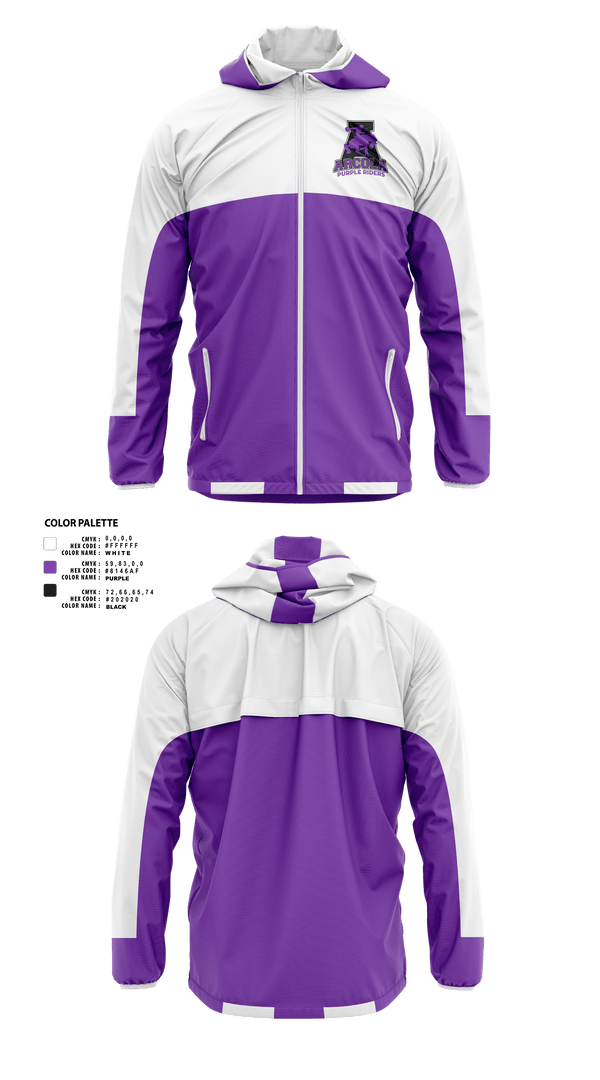 Windbreaker, Arcola Senior High School Basketball, Men's Basketball, Teamtime, Team time, sublimation, custom sports apparel, team uniforms, spirit wear, spiritwear, sports uniforms, custom shirts, team store, custom team store, fundraiser sports, apparel fundraiser