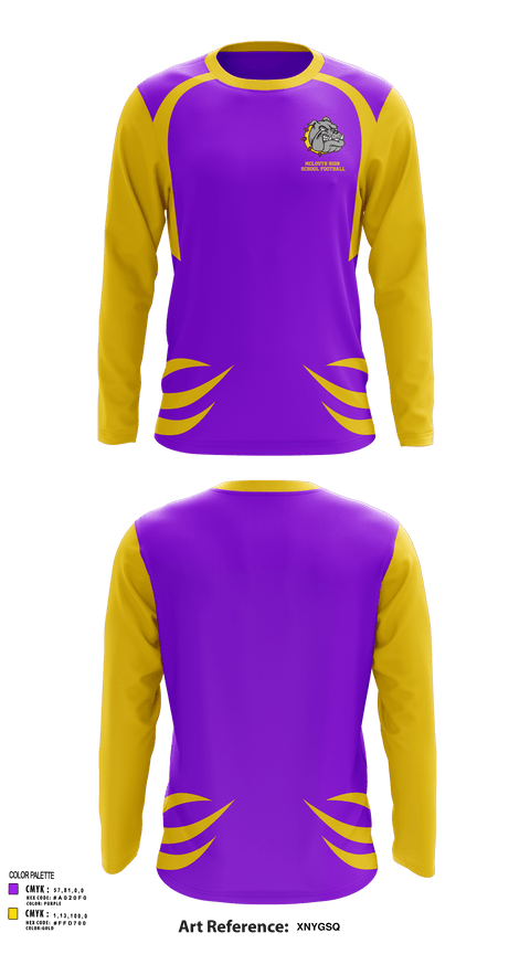Long Sleeve Performance Shirt, McLouth High School Football, Football, Teamtime, Team time, sublimation, custom sports apparel, team uniforms, spirit wear, spiritwear, sports uniforms, custom shirts, team store, custom team store, fundraiser sports, apparel fundraiser
