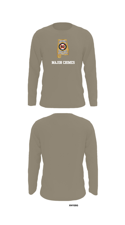 Major Crimes 85282762 Long Sleeve Performance Shirt 69