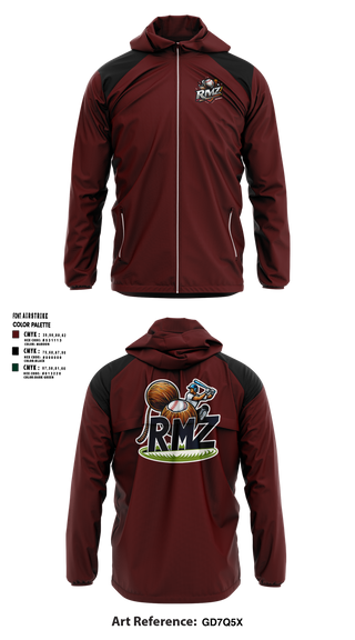Windbreaker, RMZ, Softball, Teamtime, Team time, sublimation, custom sports apparel, team uniforms, spirit wear, spiritwear, sports uniforms, custom shirts, team store, custom team store, fundraiser sports, apparel fundraiser