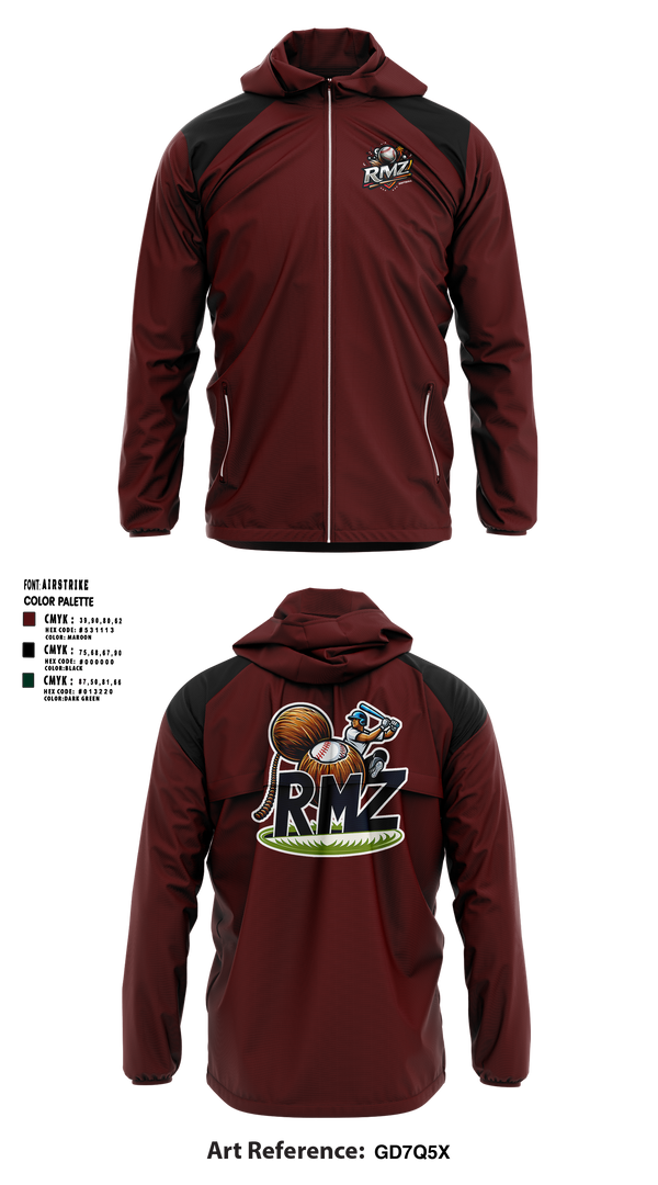 Windbreaker, RMZ, Softball, Teamtime, Team time, sublimation, custom sports apparel, team uniforms, spirit wear, spiritwear, sports uniforms, custom shirts, team store, custom team store, fundraiser sports, apparel fundraiser