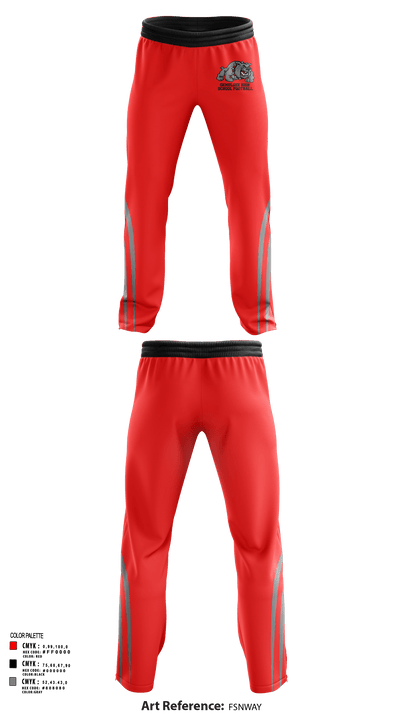 Okmulgee High School Football 68163660 Sweatpants - 115