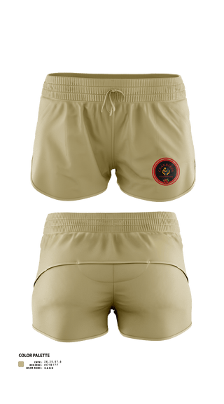 Womens Shorts, Cranberry Country K9s, , Teamtime, Team time, sublimation, custom sports apparel, team uniforms, spirit wear, spiritwear, sports uniforms, custom shirts, team store, custom team store, fundraiser sports, apparel fundraiser