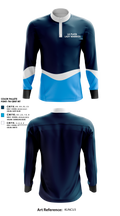 La Plata High School Lady Warriors 83095388 Quarter Zip Jacket - 1