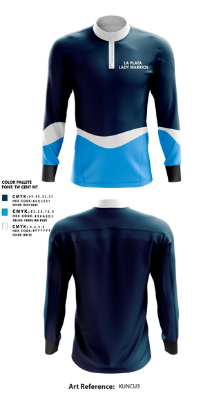 Quarter Zip Jacket, La Plata High School Lady Warriors, Spirit Store, Teamtime, Team time, sublimation, custom sports apparel, team uniforms, spirit wear, spiritwear, sports uniforms, custom shirts, team store, custom team store, fundraiser sports, apparel fundraiser