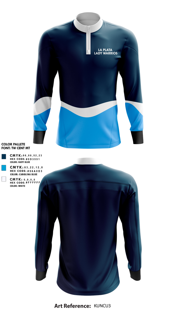 Quarter Zip Jacket, La Plata High School Lady Warriors, Spirit Store, Teamtime, Team time, sublimation, custom sports apparel, team uniforms, spirit wear, spiritwear, sports uniforms, custom shirts, team store, custom team store, fundraiser sports, apparel fundraiser