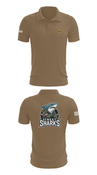 Short Sleeve Performance Polo, Pearl City Army Recruiting Station, Army, Teamtime, Team time, sublimation, custom sports apparel, team uniforms, spirit wear, spiritwear, sports uniforms, custom shirts, team store, custom team store, fundraiser sports, apparel fundraiser