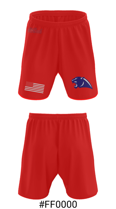 Brookhaven High School Track 8766995 Athletic Shorts With Pockets - 15