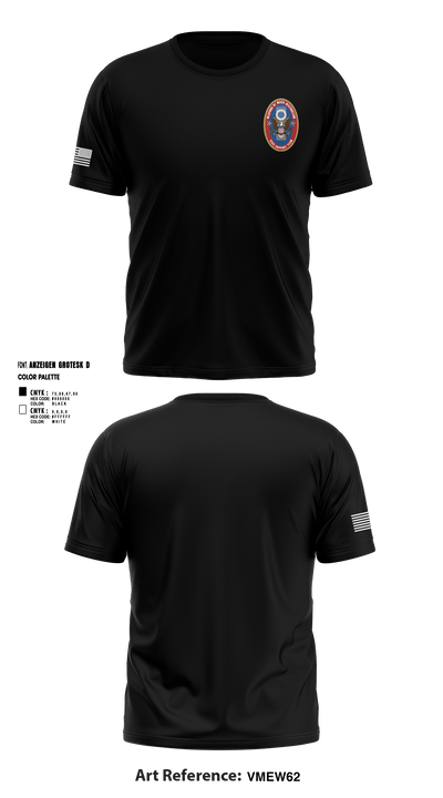 95th WMD CST 43629345 Short Sleeve Performance Shirt - 1