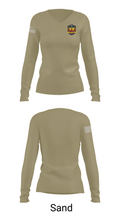 Wounded Warrior Battalion West 51783388 Women's Long Sleeve V-neck Shirt - 97