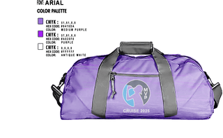 Duffle Bag, MVP Cruise 2025, Spirit Store, Teamtime, Team time, sublimation, custom sports apparel, team uniforms, spirit wear, spiritwear, sports uniforms, custom shirts, team store, custom team store, fundraiser sports, apparel fundraiser