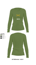 ROOSTER 24991887 Women's Long Sleeve V-neck Shirt - 42
