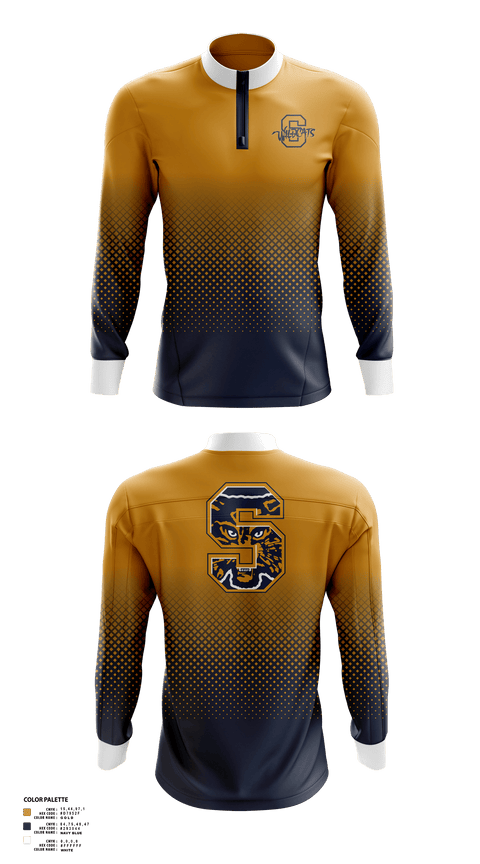 Quarter Zip Jacket, Sunnyside High School Basketball, Men's Basketball, Teamtime, Team time, sublimation, custom sports apparel, team uniforms, spirit wear, spiritwear, sports uniforms, custom shirts, team store, custom team store, fundraiser sports, apparel fundraiser