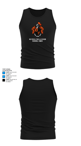 Tank Top, Beverly Hills High School Band, Spirit Store, Teamtime, Team time, sublimation, custom sports apparel, team uniforms, spirit wear, spiritwear, sports uniforms, custom shirts, team store, custom team store, fundraiser sports, apparel fundraiser