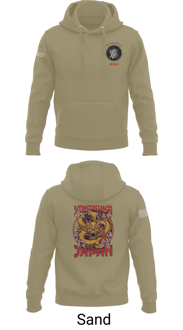 Hoodie, Transactional Service Center Yokosuka, Navy, Teamtime, Team time, sublimation, custom sports apparel, team uniforms, spirit wear, spiritwear, sports uniforms, custom shirts, team store, custom team store, fundraiser sports, apparel fundraiser