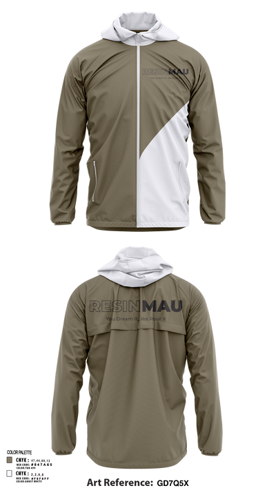 Resin Mau 80080639 Windbreaker - 119