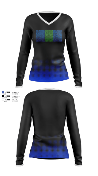 Womens Long Sleeve Vneck Shirt, Alpha, Tennis, Teamtime, Team time, sublimation, custom sports apparel, team uniforms, spirit wear, spiritwear, sports uniforms, custom shirts, team store, custom team store, fundraiser sports, apparel fundraiser