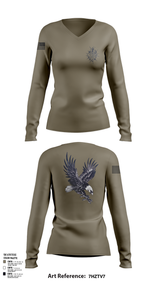 Womens Long Sleeve Vneck Shirt, Delta, , Teamtime, Team time, sublimation, custom sports apparel, team uniforms, spirit wear, spiritwear, sports uniforms, custom shirts, team store, custom team store, fundraiser sports, apparel fundraiser