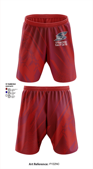 Athletic Shorts With Pockets, Syracuse Salt Cats Baseball, Baseball, Teamtime, Team time, sublimation, custom sports apparel, team uniforms, spirit wear, spiritwear, sports uniforms, custom shirts, team store, custom team store, fundraiser sports, apparel fundraiser