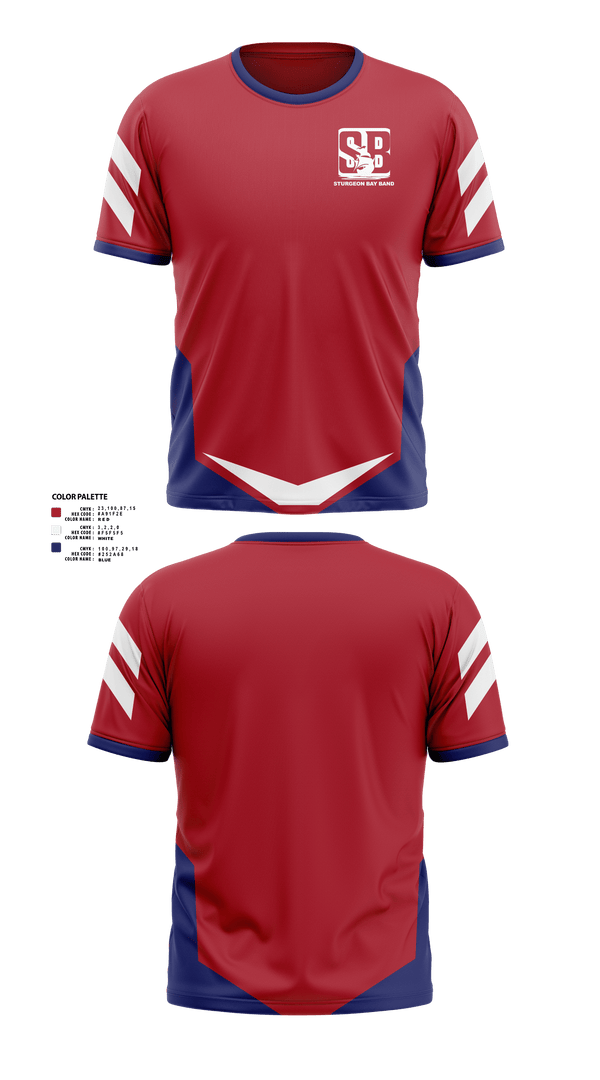 Short Sleeve Performance Shirt, Sturgeon Bay High School Band, Spirit Store, Teamtime, Team time, sublimation, custom sports apparel, team uniforms, spirit wear, spiritwear, sports uniforms, custom shirts, team store, custom team store, fundraiser sports, apparel fundraiser