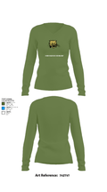 Buchholz High School Golf 43528652 Women's Long Sleeve V-neck Shirt - 19
