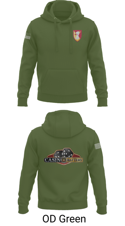 Charlie Battery, 1st Battalion 1st Air Defense Artillery Regiment 30470719 Hoodie - 58