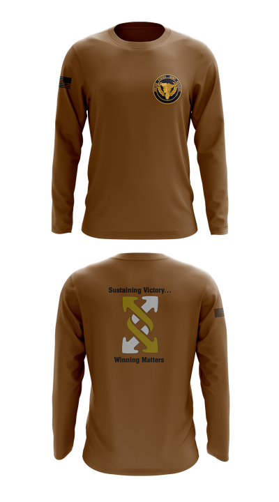 143rd ESC 13451514 Long Sleeve Performance Shirt 2
