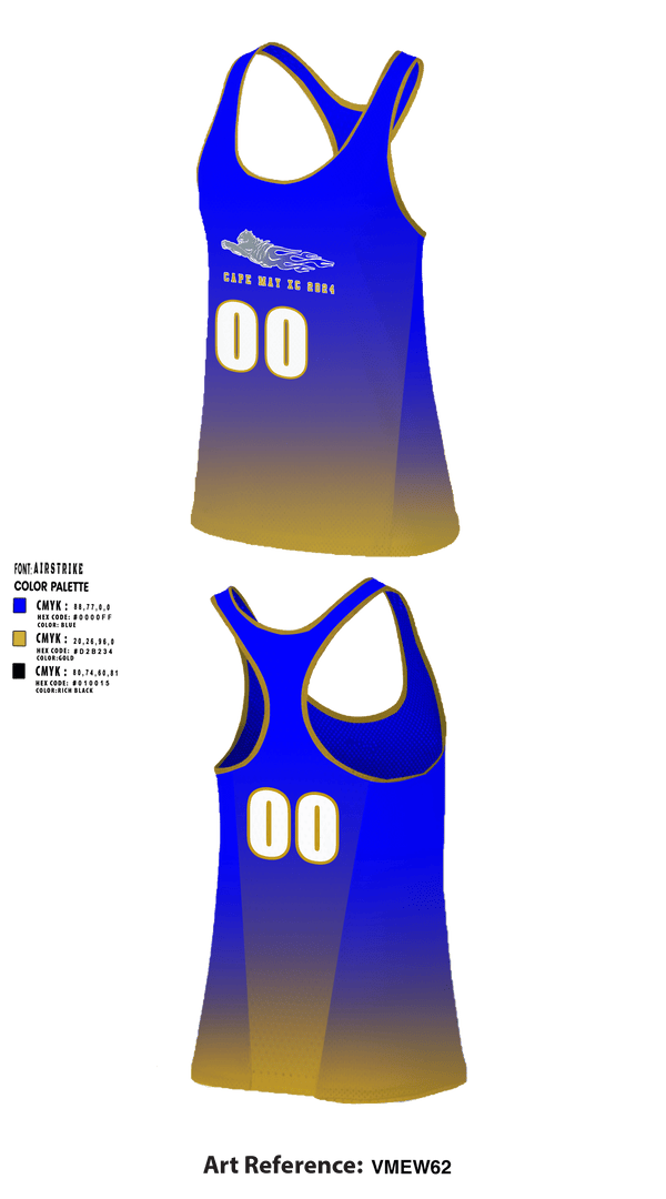 Cross Country Singlet, Cape May, Cross Country, Teamtime, Team time, sublimation, custom sports apparel, team uniforms, spirit wear, spiritwear, sports uniforms, custom shirts, team store, custom team store, fundraiser sports, apparel fundraiser