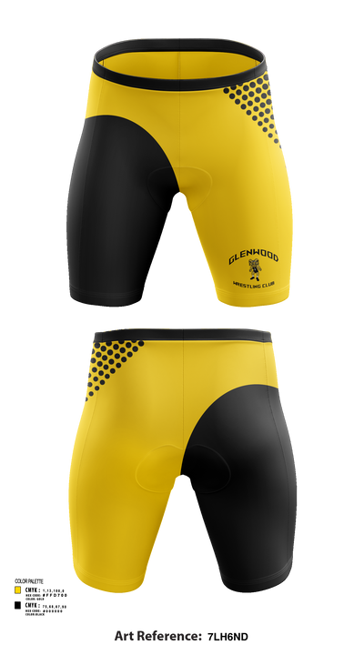 Glenwood Wrestling Club 30986087 Men's Compression Shorts - 105