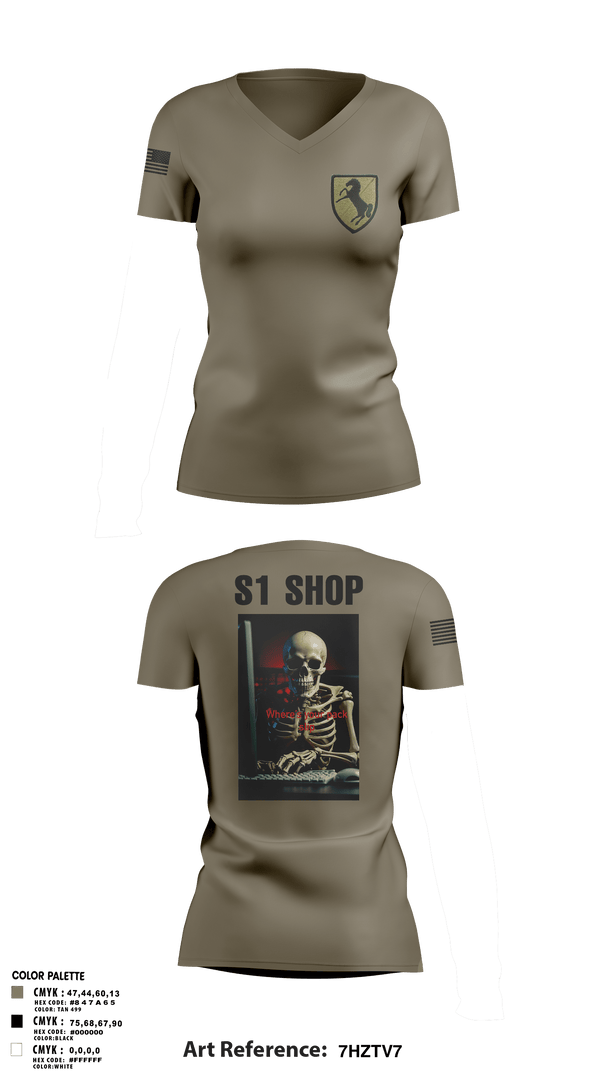 Womens Short Sleeve Vneck Shirt, 1/11 acr, Army, Teamtime, Team time, sublimation, custom sports apparel, team uniforms, spirit wear, spiritwear, sports uniforms, custom shirts, team store, custom team store, fundraiser sports, apparel fundraiser