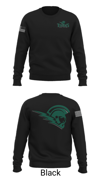 West Salem High School Cheer 17406902 Crew Neck Sweatshirt - 21