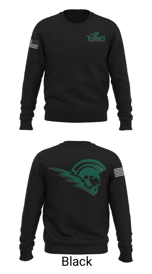 Crew Neck Sweatshirt, West Salem High School Cheer, Cheer, Teamtime, Team time, sublimation, custom sports apparel, team uniforms, spirit wear, spiritwear, sports uniforms, custom shirts, team store, custom team store, fundraiser sports, apparel fundraiser