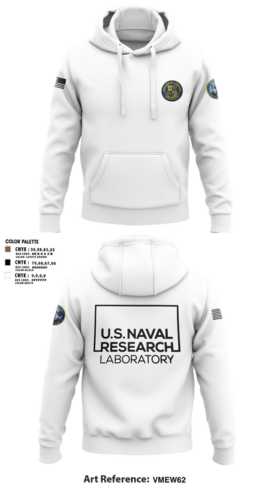 Naval Research Laboratory 46381607 Hoodie - 2