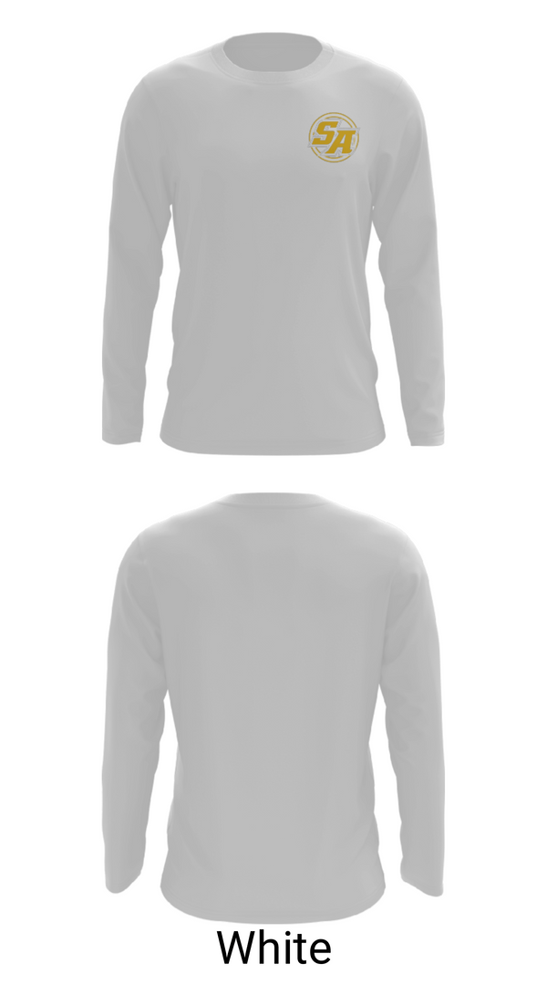Long Sleeve Performance Shirt, Saint Anthony's High School Soccer, Women's Soccer, Teamtime, Team time, sublimation, custom sports apparel, team uniforms, spirit wear, spiritwear, sports uniforms, custom shirts, team store, custom team store, fundraiser sports, apparel fundraiser
