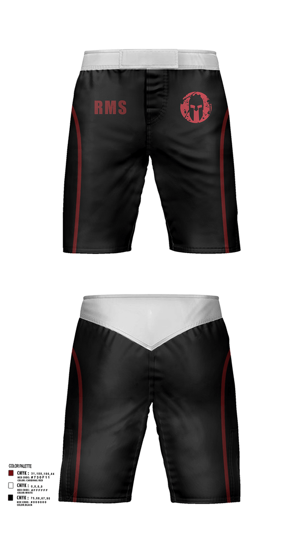 Fight Shorts, Riverton Middle School Wrestling, Wrestling, Teamtime, Team time, sublimation, custom sports apparel, team uniforms, spirit wear, spiritwear, sports uniforms, custom shirts, team store, custom team store, fundraiser sports, apparel fundraiser