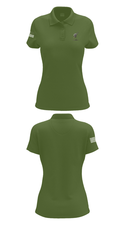 B Btry 2142 12534556 Women's Short Sleeve Performance Polo  - 52