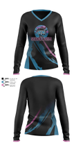 SearchNSeize Women's Long Sleeve V-neck Shirt - 2
