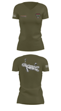 A Co.2-10 AHB 24005115 Women's Short Sleeve V-neck Shirt - 30