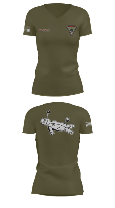 A Co.2-10 AHB 24005115 Women's Short Sleeve V-neck Shirt - 30