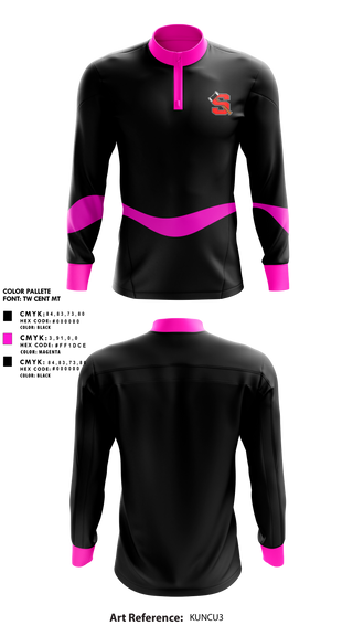 Quarter Zip Jacket, shelton climbers, , Teamtime, Team time, sublimation, custom sports apparel, team uniforms, spirit wear, spiritwear, sports uniforms, custom shirts, team store, custom team store, fundraiser sports, apparel fundraiser